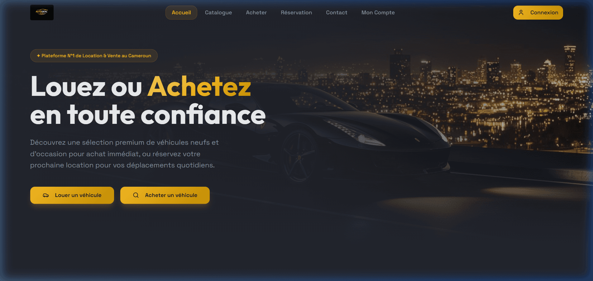 Auto Deal Hub : Vente Automobile