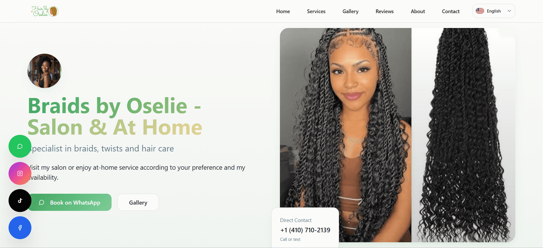 Hair by Oselie : E-Commerce Cosmétique
