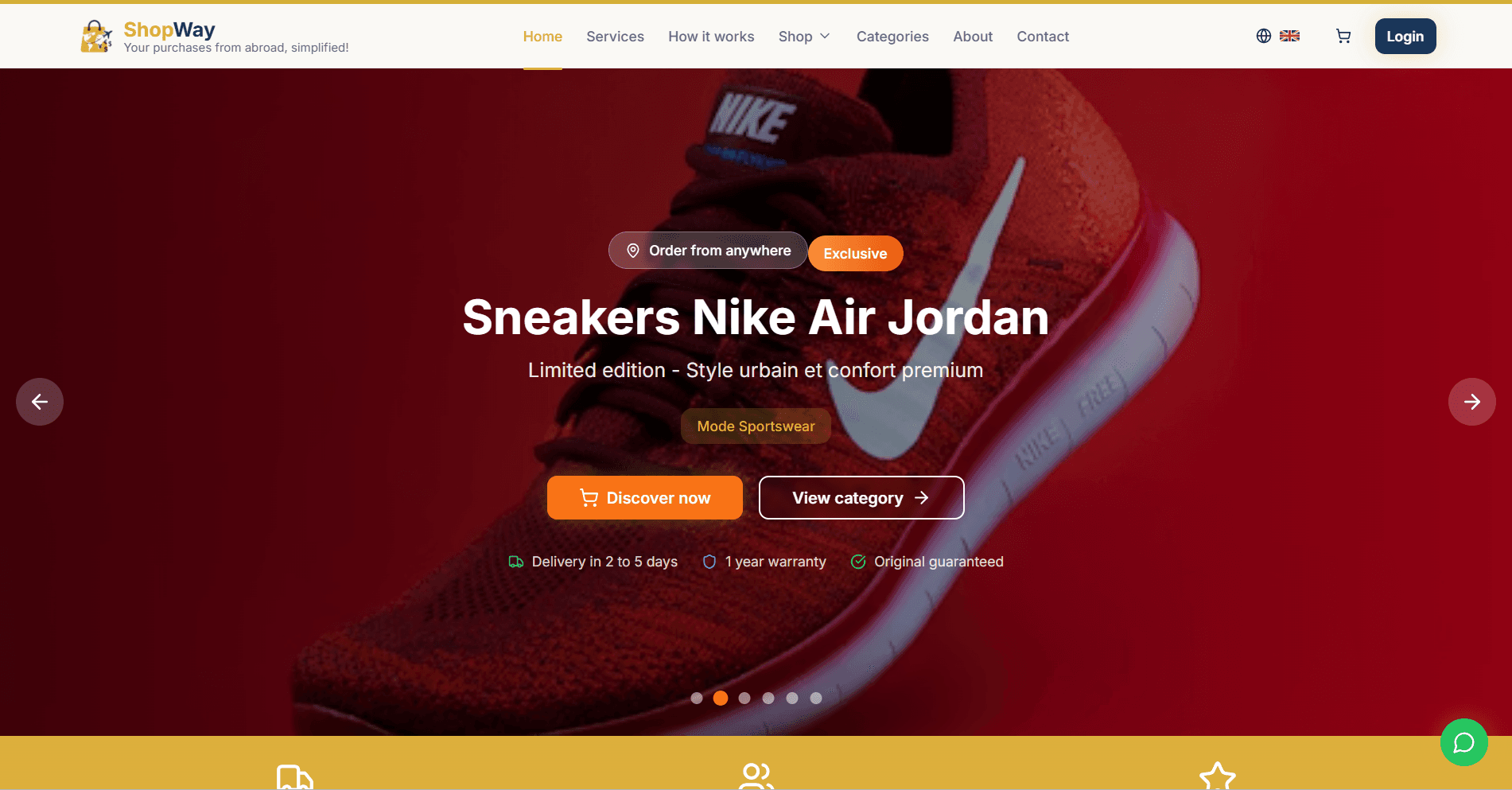ShopWay : E-Commerce & Logistique